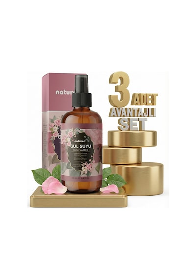 Naturoil Gül Suyu 3x250 Ml