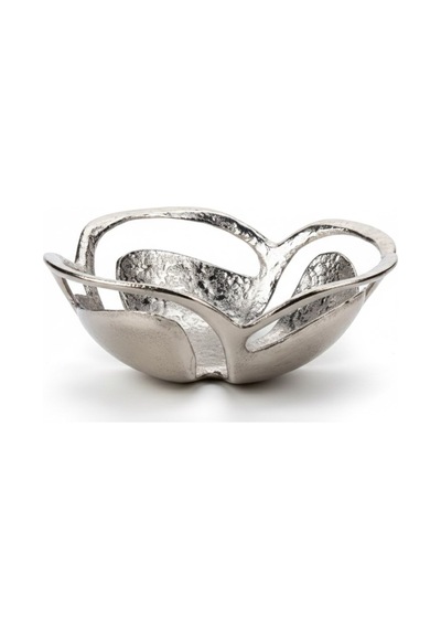 Festıve Yuv Meyvelık Sılver 27x27x10 Cm