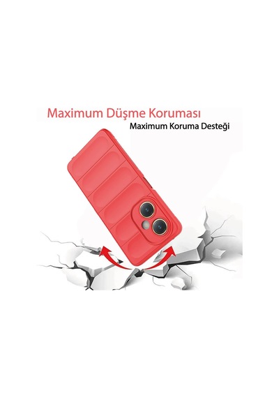Y27 Kılıf Optimum Silikon - Lacivert Çok Renkli