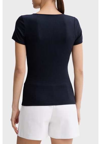 Guess Bayan Top W6gp01 K2658 G7v2 Siyah Siyah