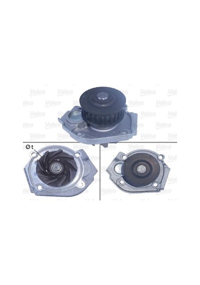 VALEO 506967 DEVİRDAİM SU POMPASI 500  C L X LINEA DOBLO BRAVO II