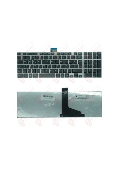 Toshiba Uyumlu Satellite C855-1uj, C855-1uk Klavye Tuş Takımı Gri Tr