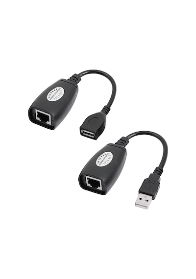Usb Rj45 Extender Rj 45 Usb Ek Uzatıcı Cat5E 6 Kablosu Ekleme