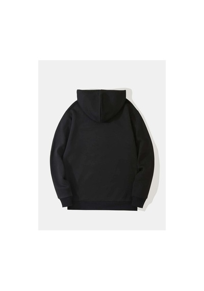 Altamira Unisex Heykel Baskılı Oversize Kapşonlu Sweatshirt 001