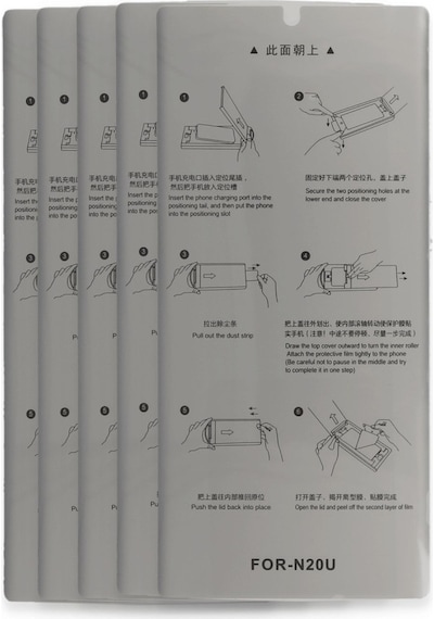 Joko Samsung Uyumlu  Galaxy Note 20 Ultra Autokit 5in1 Fiber Hayalet Polymer Nano Ekran Koruyucu