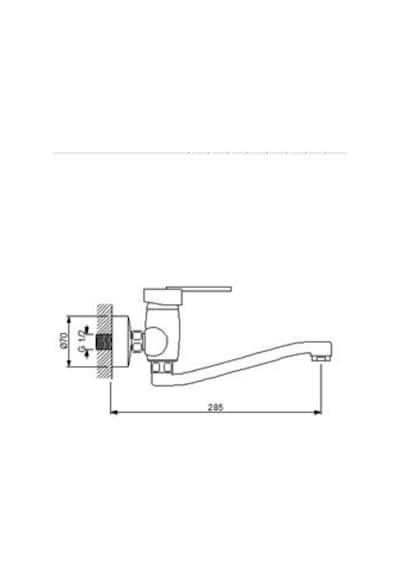 Newarc Master Aplike Evye Bataryası 187541 Krom