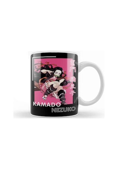 Demon Slayer Kamado Nezuko Kupa Bardak Porselen Karışık