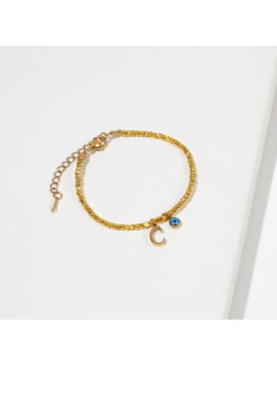 Bbaccessorıes Bb Dorika Harf Bileklik C Harfi