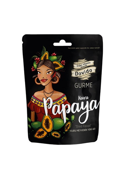 Dovido Gurme Kuru Papaya 70 G - 8 Adet Tarı