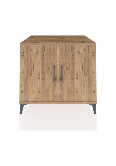 Kronos Şifonyer Tek Raflı 2 Kapaklı 88x59x80 Çam-çam Çam
