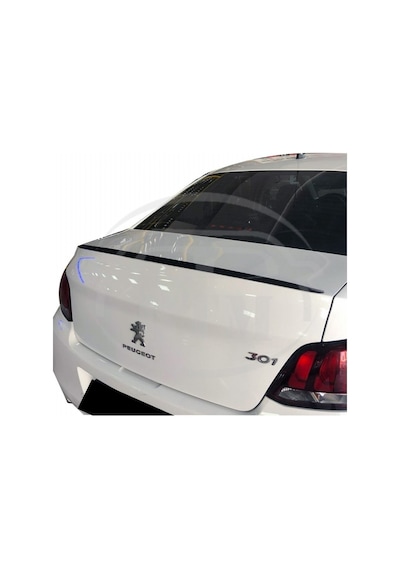 Peugeot 301 2012-2021 Piano Black Bagaj Spoiler