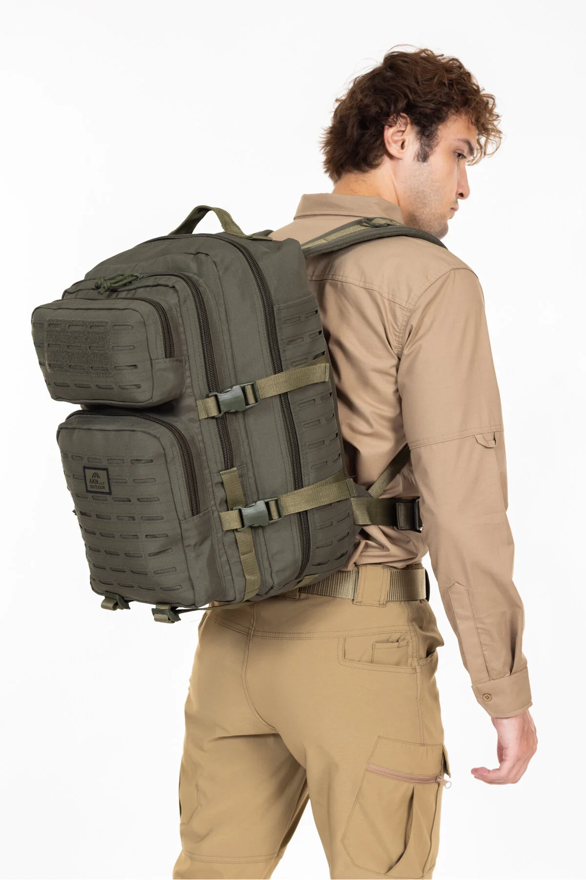 Akıncılar Outdoor Akn 45 Lt Taktik Sırt Çantası Jandarma Haki