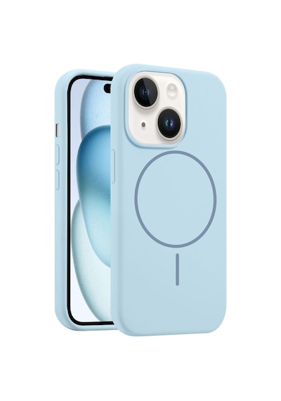 Teleplus Apple Uyumlu iPhone 15 Plus Kılıf Rio Manyetik Şarj Özellikli Lansman Kapak