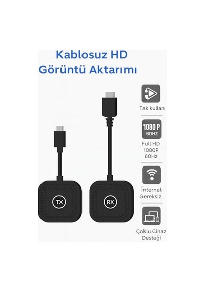 Lua Anycast M2 Plus Kablosuz Hdmı Görüntü Ses Aktarıcı
