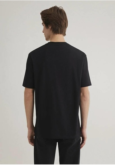 Mavi Logo Erkek T-shirt M0611711-900-24456 Siyah