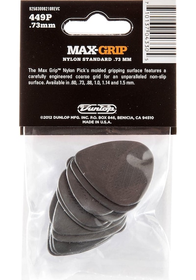 Jim Dunlop 449p.73 Nylon Standard 12li Pena Seti 0.73mm