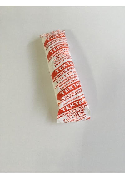 Tektaş Hidrofil Sargı Bezi 7 Cm X 150 Cm 10 Lu