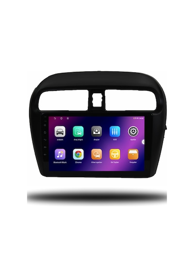 Carplayer Mitsubishi Space Star 2014-2022 Uyumlu Android Multimedya 6gb Ram 128gb Hafıza