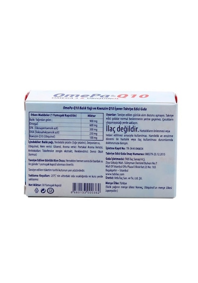 Omepa-Q10 30 Kapsül