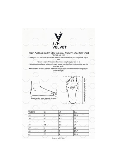 V.S.H Velvet Kadın Bej-bordo Desenli Kadın Retro Spor Ayakkabı Te03-2448