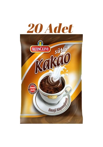 ALTINCEZVE SÜTLÜ KAKAO İÇECEK TOZU 250 GR*20 ADET