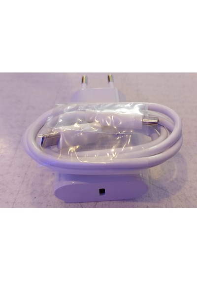 Casper Süper Hızlı Şarj Cihazı A40 X40 X30 X40 X45 M40 M45 M30 F30 Type C Adaptör Beyaz-Type-C To Type-C