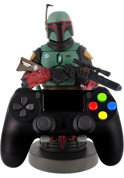 Star Wars Boba Fett The Mandalorian Dualsense Dualshock Oyun Kolu Tutucu Telefon Uyumlu Lisanslı Cable Guys