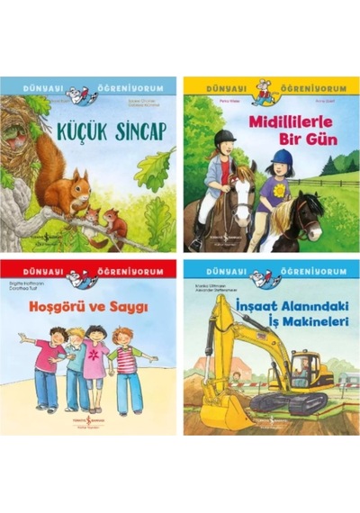 Dünyayı Öğreniyorum Küçük Sincap - Midillilerle Bir Gün - Hoşgörü Ve Saygı - İnşaat Alanındaki İş Ma
