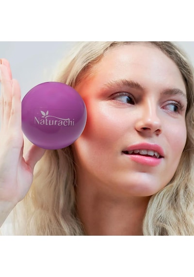 Face Yoga Ball Özel Üretimli 250 Gr Yüz Egzersiz & Masaj Topu Mor Renk