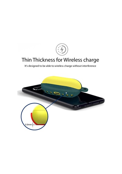 Ekılıf - Galaxy Buds Uyumlu - Kılıf Darbelere Karşı Dayanıklı Koruyucu Silikon Kılıf Airbag 07 - Pembe - T11090 Pembe