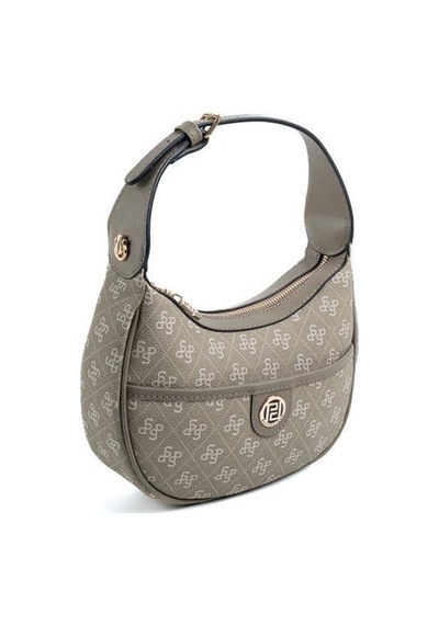 Silver Polo Sp1194 Kadın Omuz Çantası Monogram Y.yeşil-y.yeşil