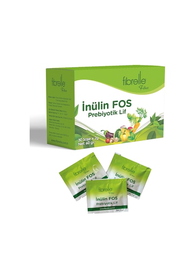 Fibrelle İnülin Fos Prebiyotik Lif 30 Saşe