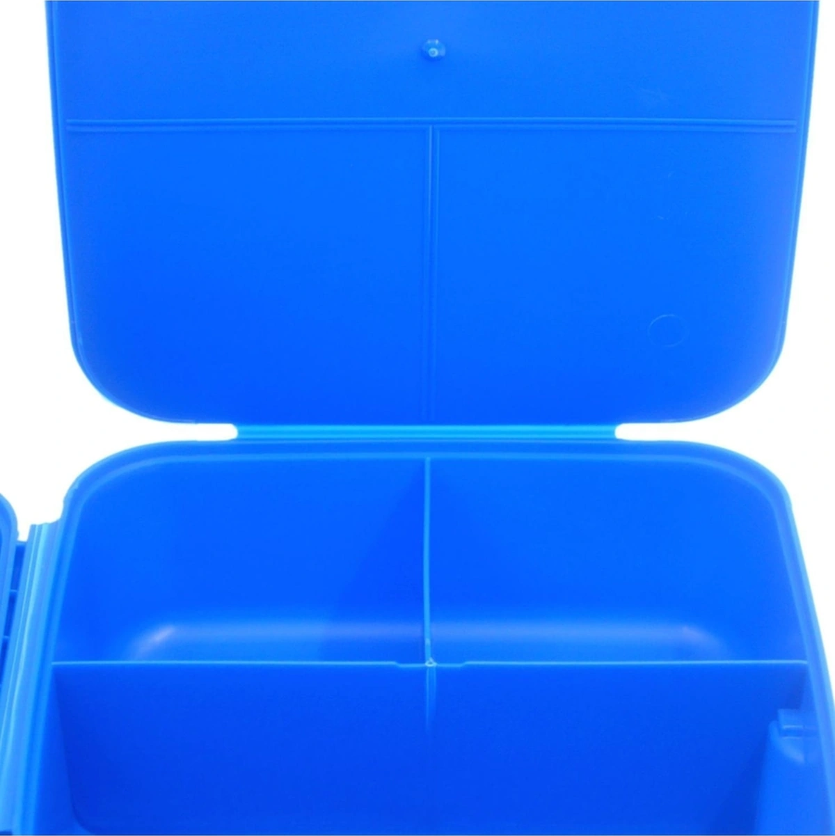 Blue Me Bölmeli Plastik Beslenme Kabı 1 Lt Koyu Mavi