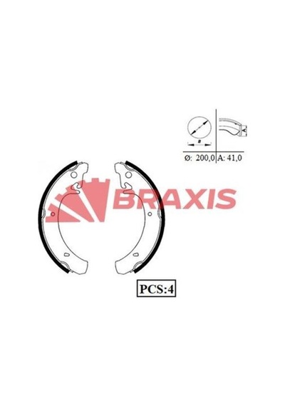 Braxis Ac0003 Arka Fren Balatası Pabuç Lada Samara 86-96 Vega 95-00 111 95-05 112 95 06-nova 89- 200x41 2108350209001 Braxis Ac0003 Arka Fren Balatası Pabuç Lada Samara 86-96 Vega 95-00 111 95-05 112 95 06-nova 89- 200x41 2108350209001