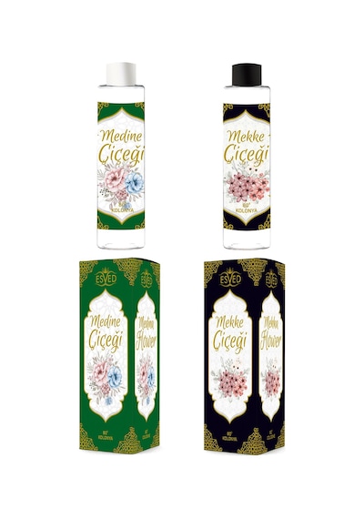 Esved 80 Derece Medine + Mekke Çiçeği Kolonyası 2 x 400 ML