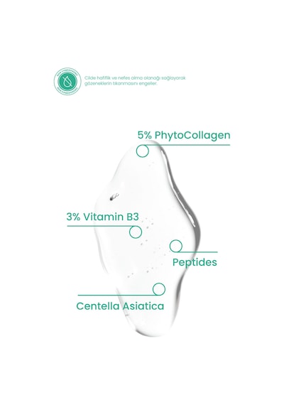 Cosmogenesis Labs Kolajen Serum 30ml -  Sıkılaştırıcı ve Yatıştırıcı Etki Vegan (%5 Bitkisel Kolajen)