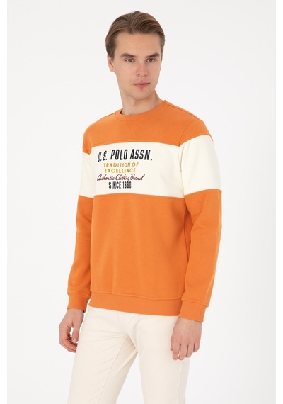 U.s. Polo Assn. Erkek Bakır Sweatshirt 50310433-vr182 Bakır