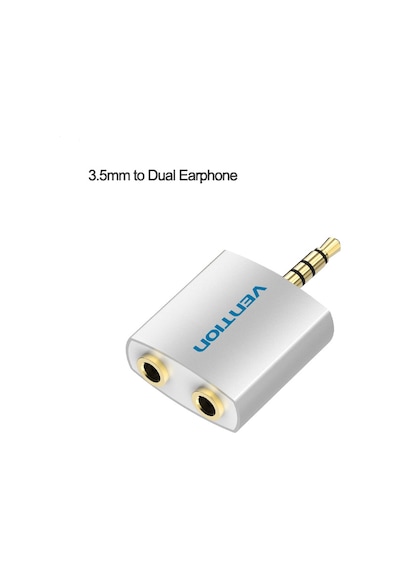 Vention 3.5Mm Aux Kulaklık Mikrafon Çoklayıcı 4 Boğum