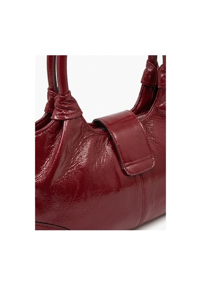 Levano Leather Premium Hakiki Dana Derisi Kadın Omuz Çantası Bordo