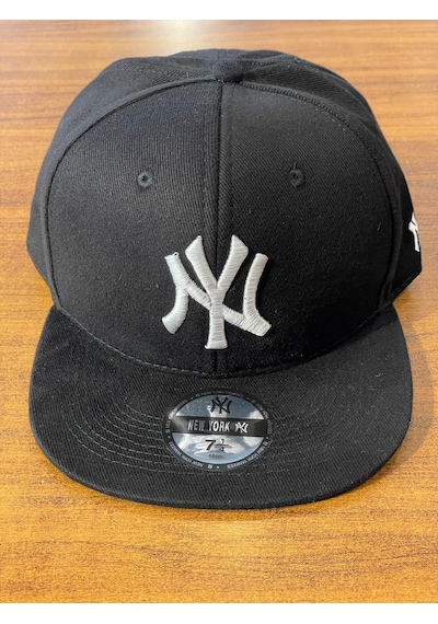 Hamze Ny Yankees Unisex Pamuklu Hip Hop Snapback Rapper Basket Şapka