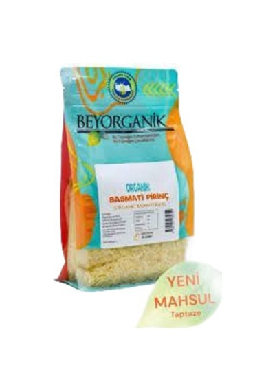 Bey Organik Basmati Pirinç 1000 G Pestisit Ve Aflatoksin Analizli