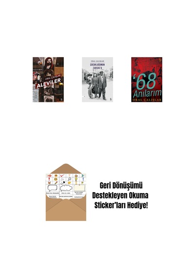Aleviler + Çocukluğumun Tarsus'u + 68 Anılarım + Okuma Sticker'ları