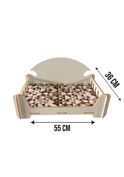 Ed Pet Dizayn Pd Taht Rahat Kedi Köpek Yatağı Coton Vizör 30 x 50 CM