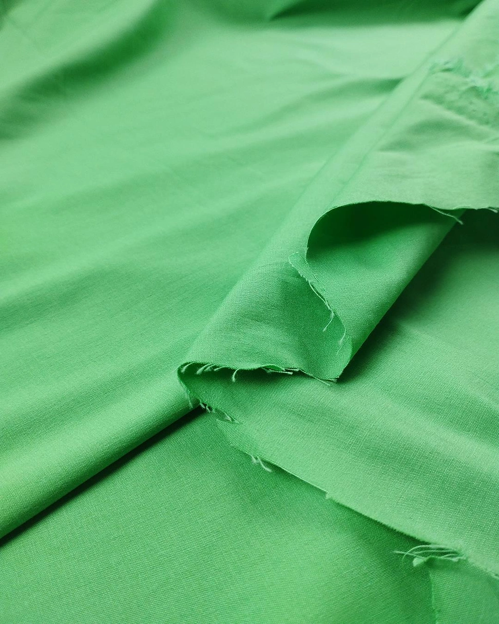 Poplin Benzeri Elastanlı Dokuma Yumuşak Pastel Yeşil Renkteen: 140 Cm-1878 Renkli