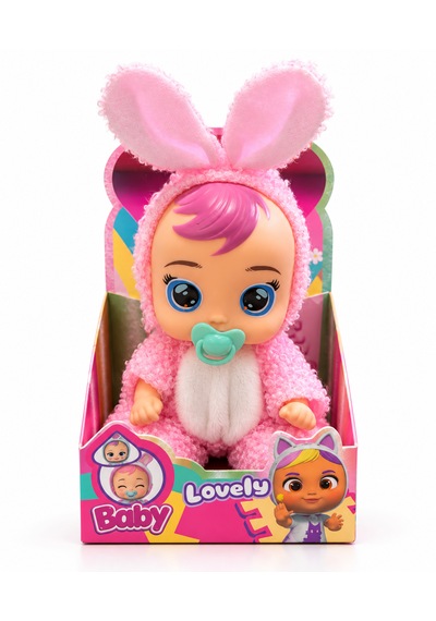 Lovely Peluş Kostümlü Mini Bebek Oyuncak 12 Cm Pembe