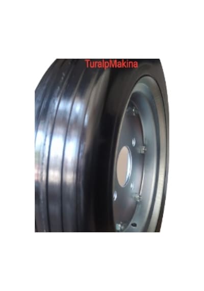 Elma Makinası//Yük Taşıma Tekeri 320X90 Dolgu Porya Jantlı