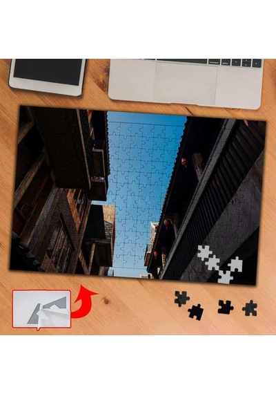 Mahalle Arası, Gökyüzü 240 Parça Puzzle Yapboz Tablo-pf6213