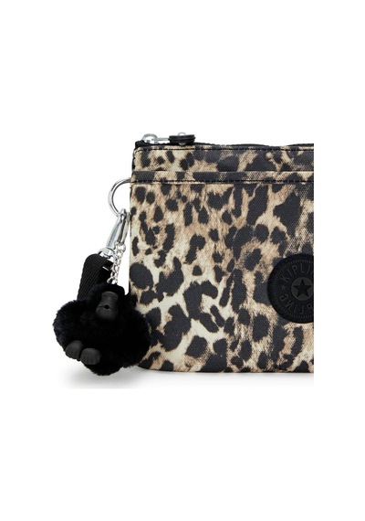 Kipling Riri Küçük Boy Omuz Çantası Leopar