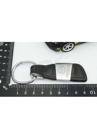 Mazda Uyumlu Logo Deri Metal Anahtarlık Ürün
