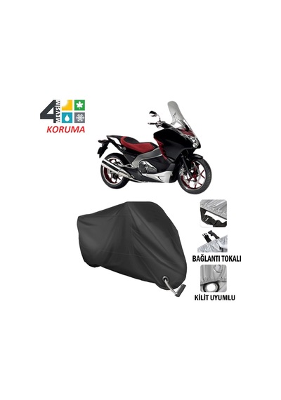 Honda Nc 700 Dc Integra Motosiklet Brandası ( Kilit Uyumlu - Siya